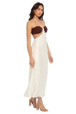 Bec & Bridge Nadia Cut Out Dress White Size 16 for rent on The Volte - image 2