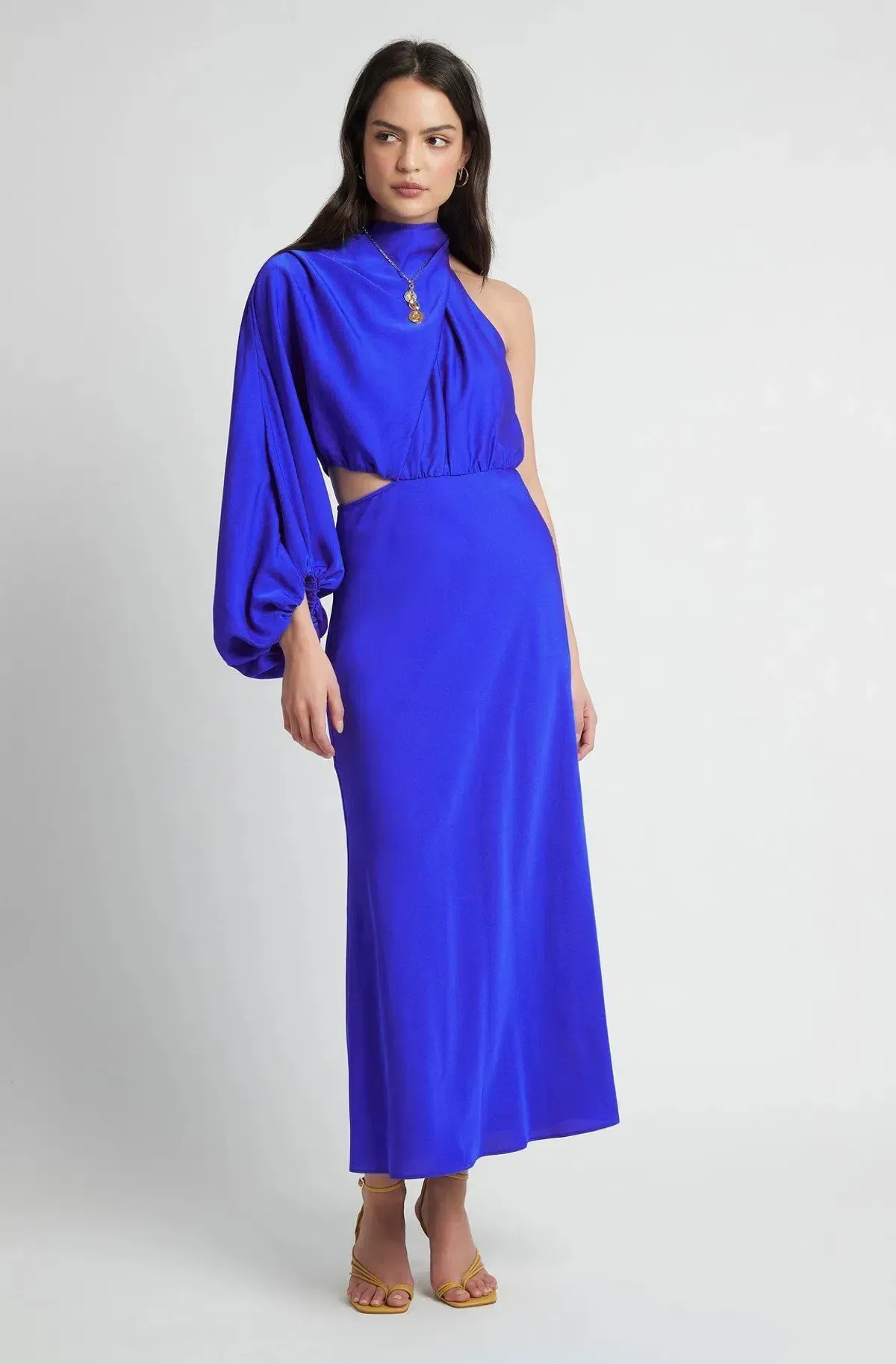 Sheike Olivia Maxi Dress Blue Size 16 - Image 3