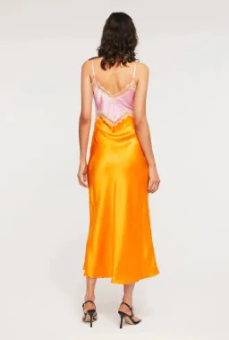 Ginia Hope Dress Pink/Orange Size 8 for rent on The Volte - image 3