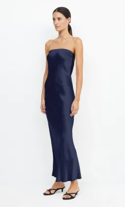 Bec & Bridge Moon Dance Strapless Maxi Dress Navy Size 12 for rent on The Volte - image 2