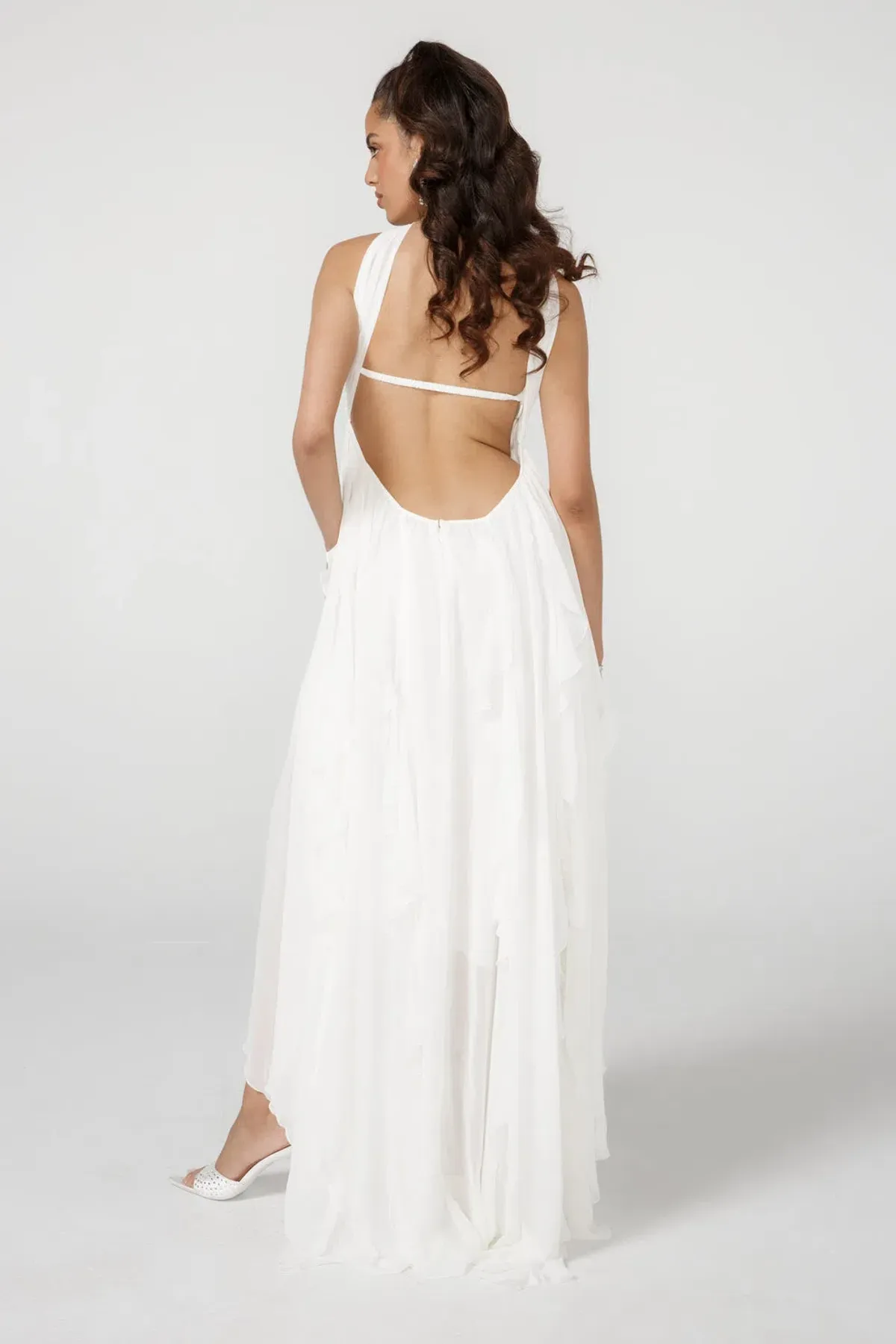 Nana Jacqueline Mariah Dress White Size 8 - Image 3