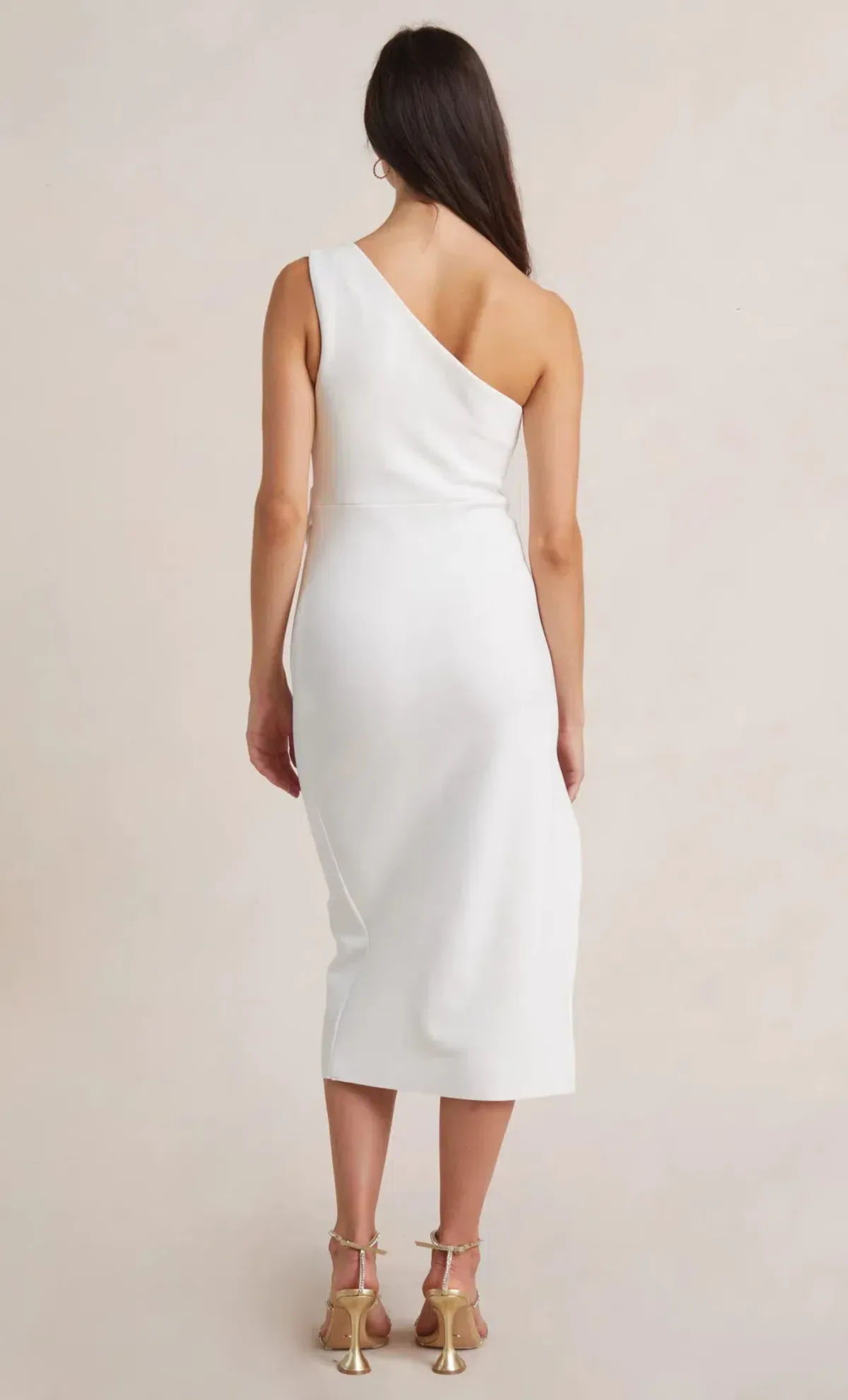 Bec & Bridge Asym Dress White Size AU 8 - Image 2