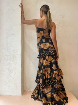 Sonya Moda Valentina Gown Floral Size 8 for rent on The Volte - image 2