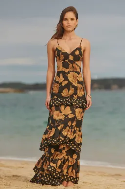 Sonya Moda Valentina Gown Floral Size 8 for rent on The Volte - image 3