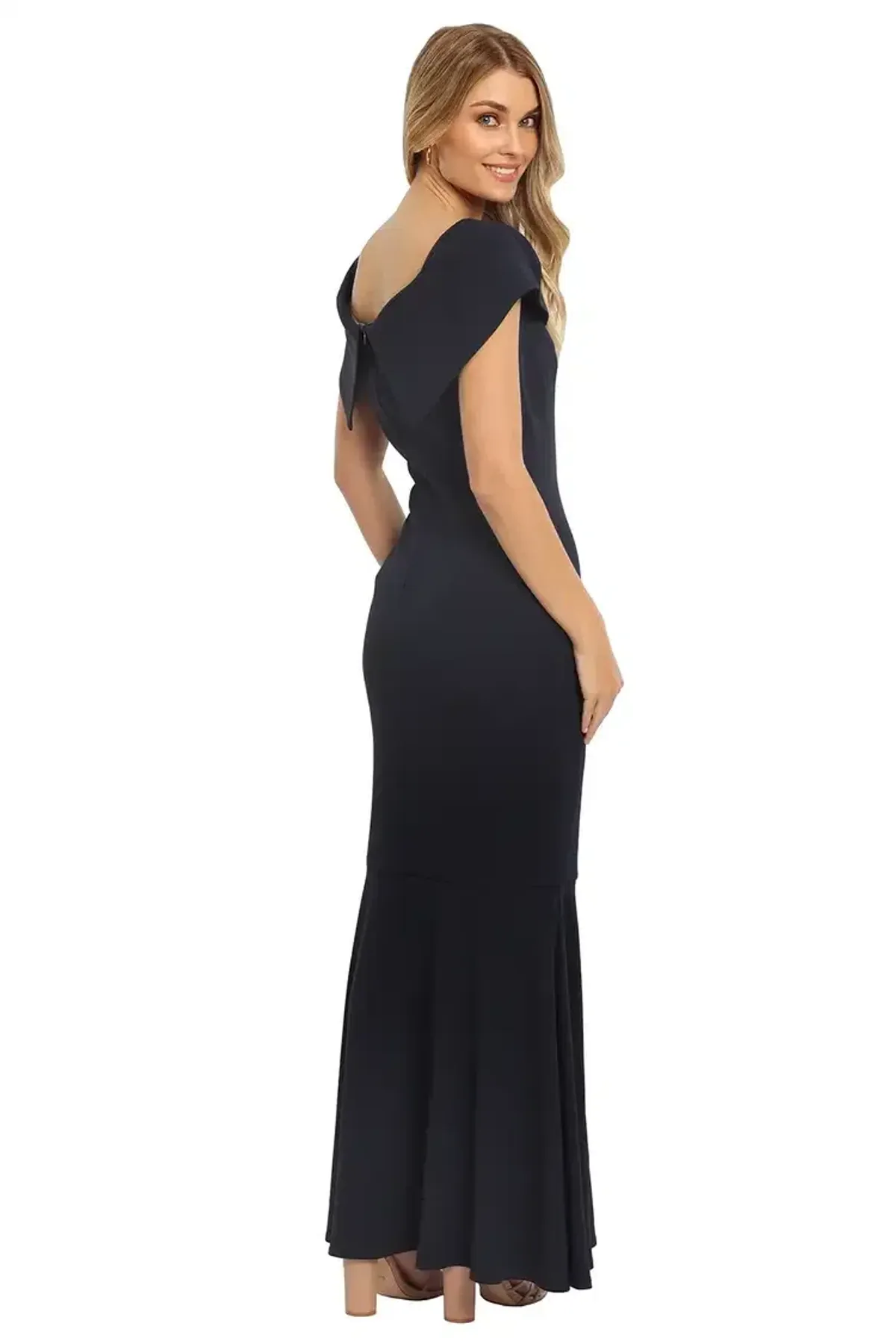 Camilla and Marc Akane Gown Navy Size 6 - Image 3