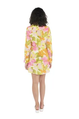 With Jean Kelly Shirt Dress Multi Print Size 12 for rent on The Volte - image 2
