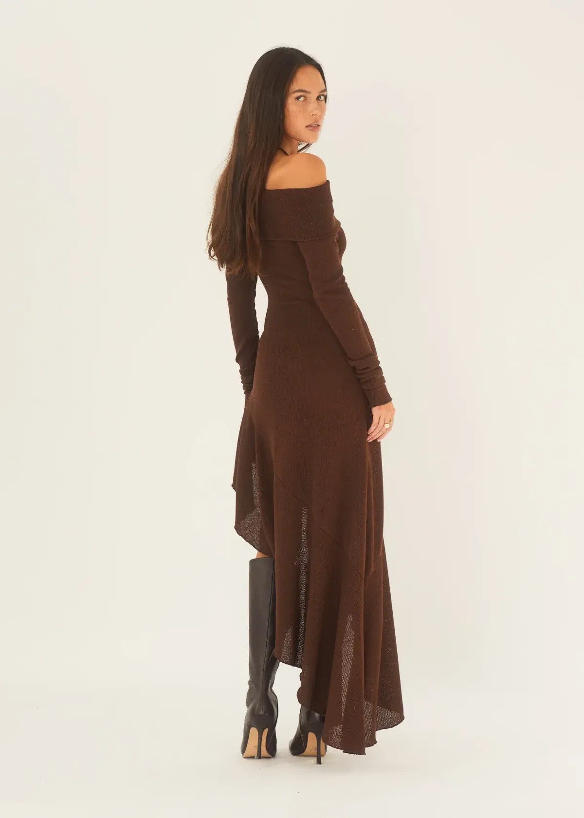Arcina Ori Bella Dress Brown Size AU 6 - Image 4