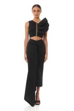 Eliyah The Label Valorie Dress Black Size 6  for rent on The Volte - image 1