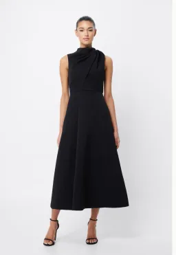 Mossman Cosmic Maxi Dress Black Size 10 for rent on The Volte - image 1