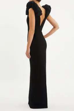 Rebecca Vallance Katie Gown Black Size 8  for rent on The Volte - image 2