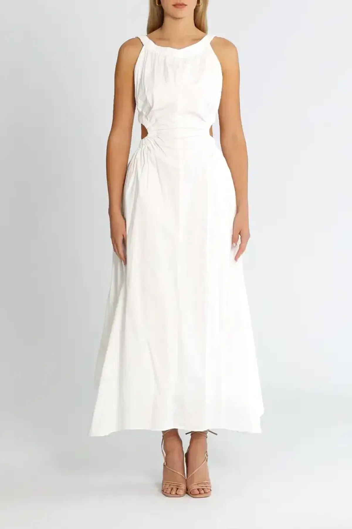 Camilla and Marc Coppola Maxi Dress White White Size AU 10 - Image 1
