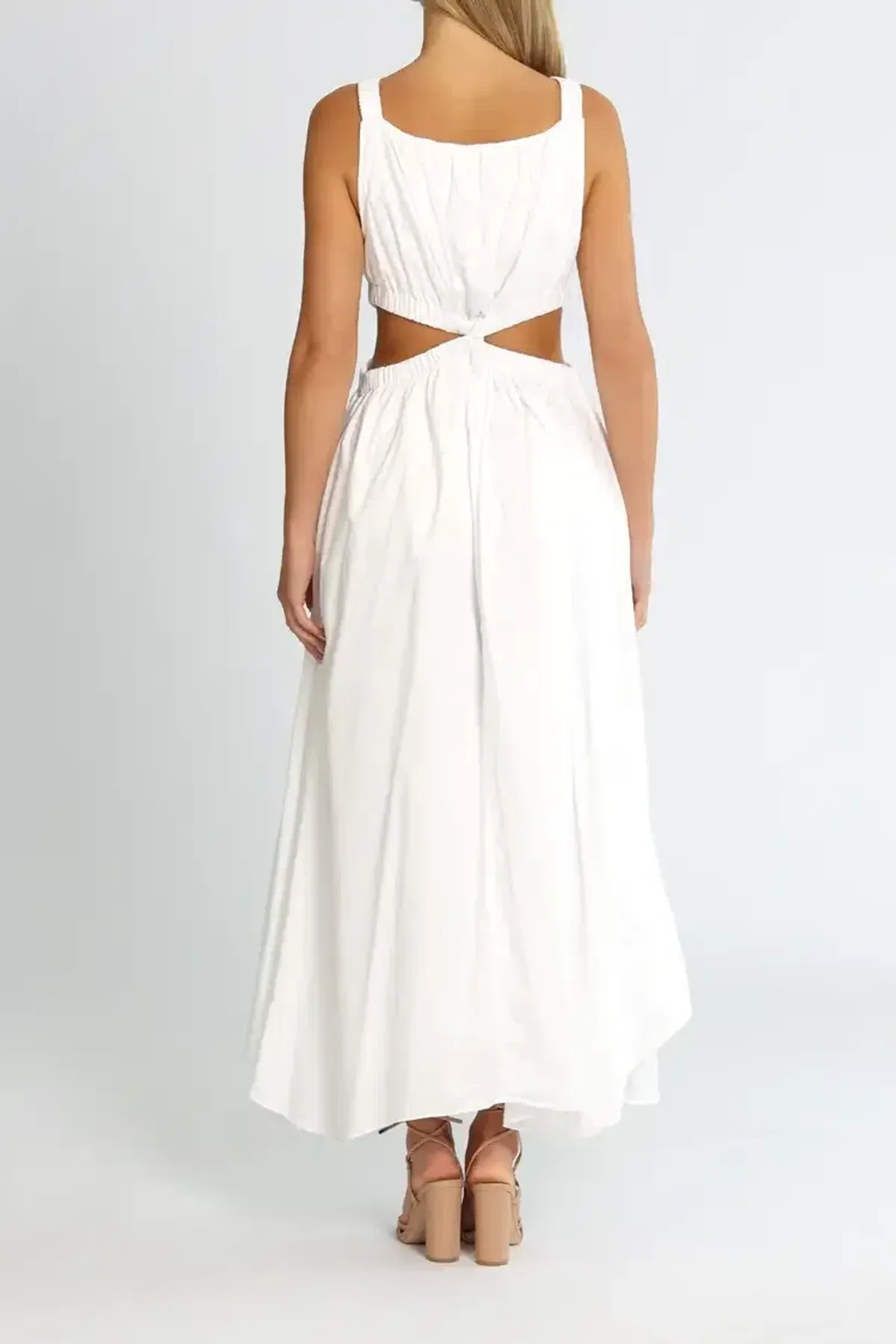 Camilla and Marc Coppola Maxi Dress White White Size AU 10 - Image 3