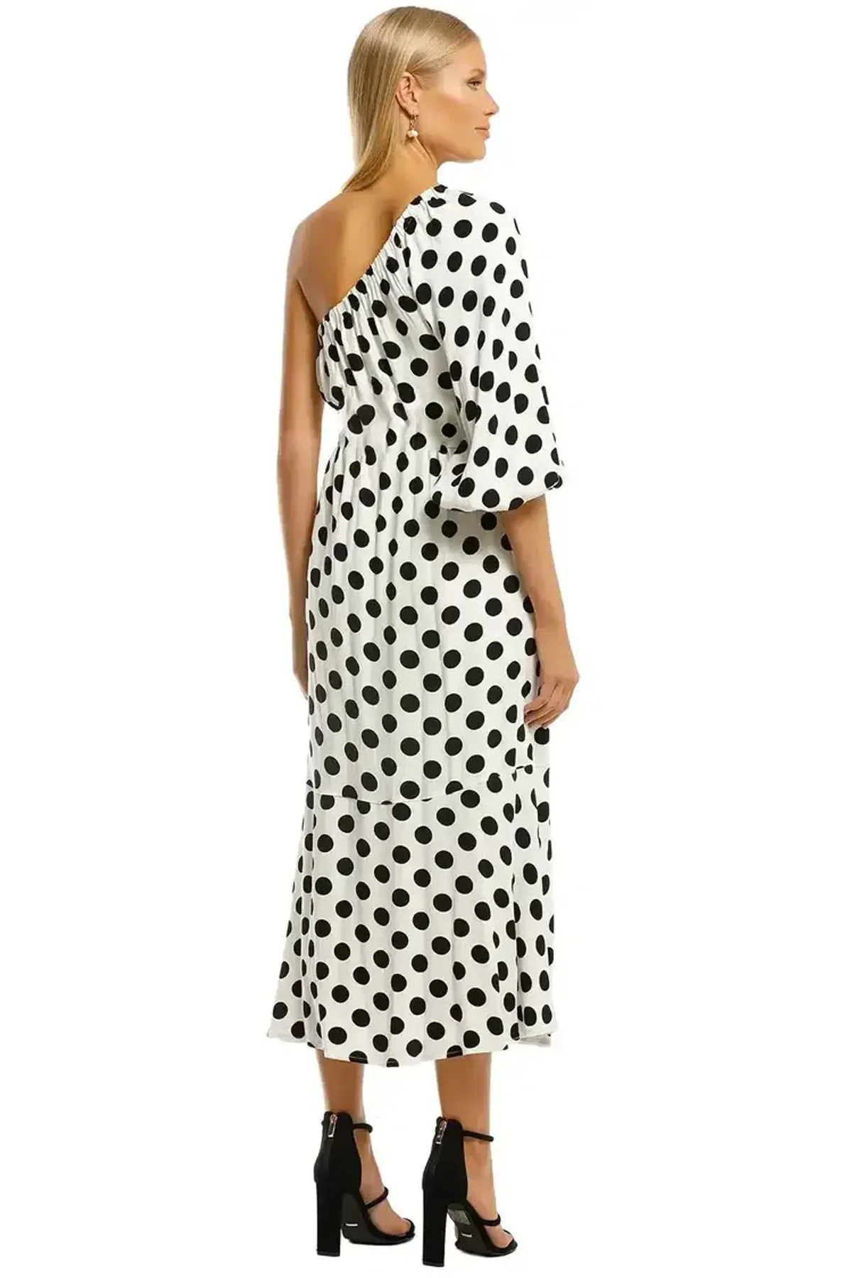 Country Road Print One Shoulder Maxi Antique Print Size AU 8 - Image 3