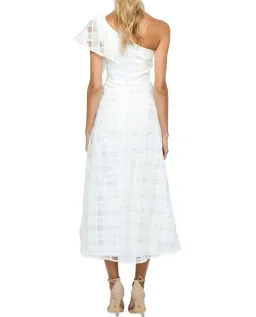 B by Bariano Luci One Should Flutter Sleeve Aline Dress   for rent on The Volte - image 2