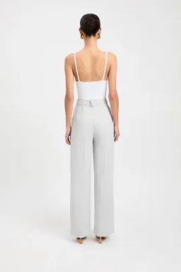 Kookai Ariel Pleated Pant Soft Grey Size AU 8 for rent on The Volte - image 2