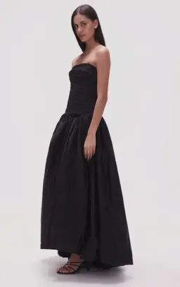 Aje Violette Bubble Hem Dress Black Size 10 for rent on The Volte - image 3