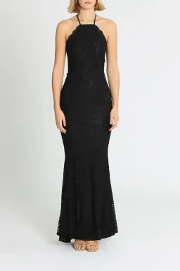 Elle Zeitoune Lori Gown Black  Size 12 for rent on The Volte - image 1