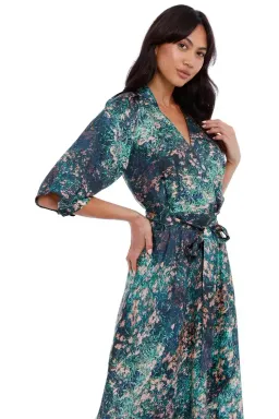 Ginger & Smart Night Grass Wrap Dress Multi Print Size 16 for rent on The Volte - image 4