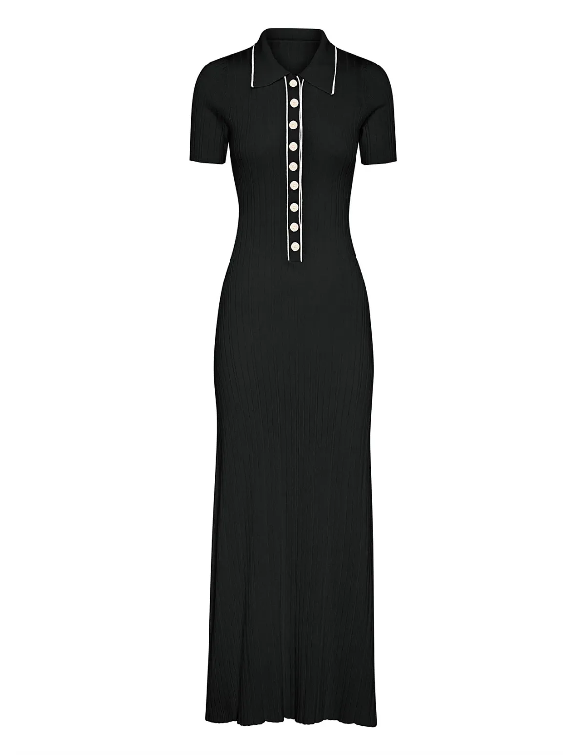 Anna Quan Laurel Penelope Midi Raven Black Dress Size 14 - Image 7