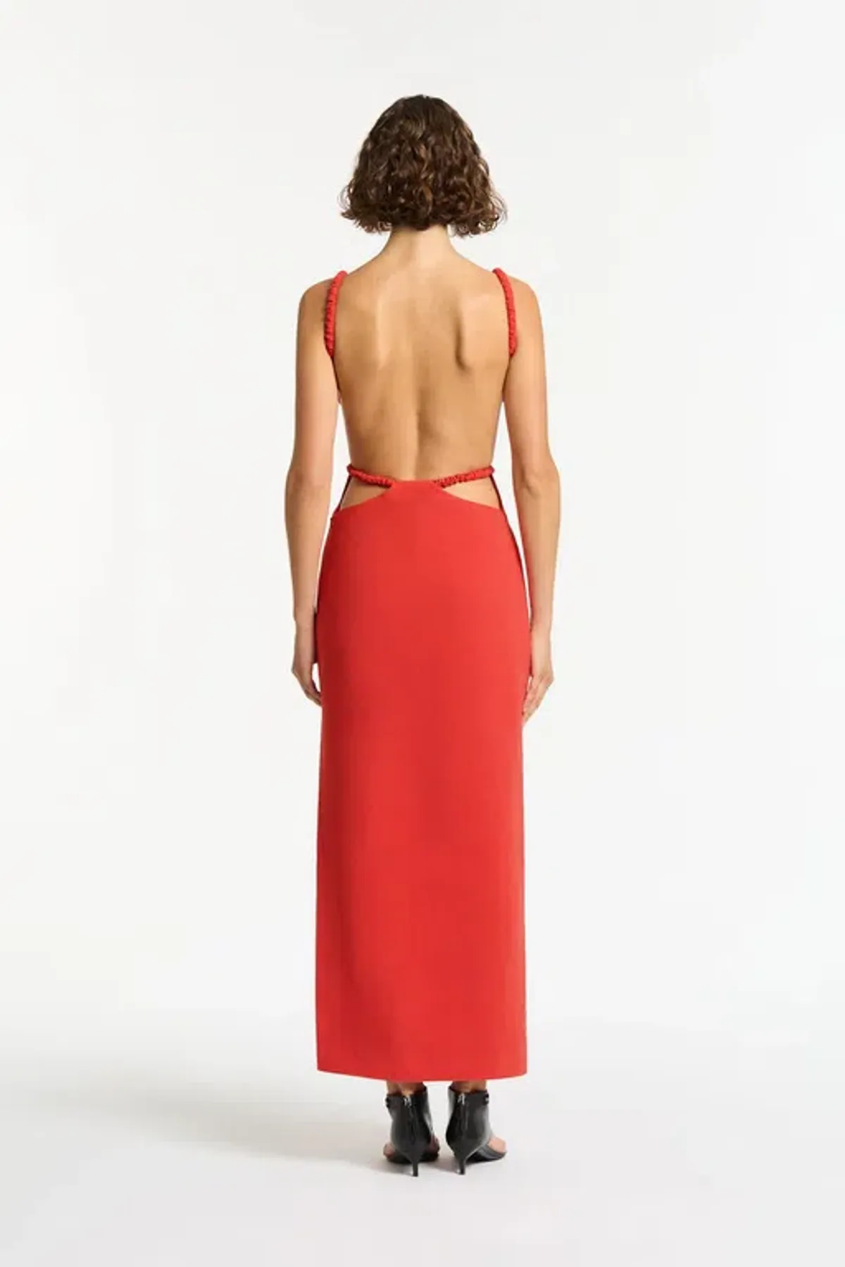 Sir the Label Spoerri Cutout Maxi Dress in Red Size AU 10 - Image 2