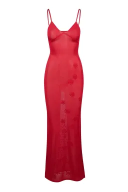Asta Resort Delilah Dress Red Size 8 for rent on The Volte - image 1