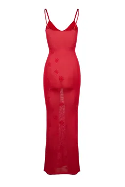 Asta Resort Delilah Dress Red Size 8 for rent on The Volte - image 7