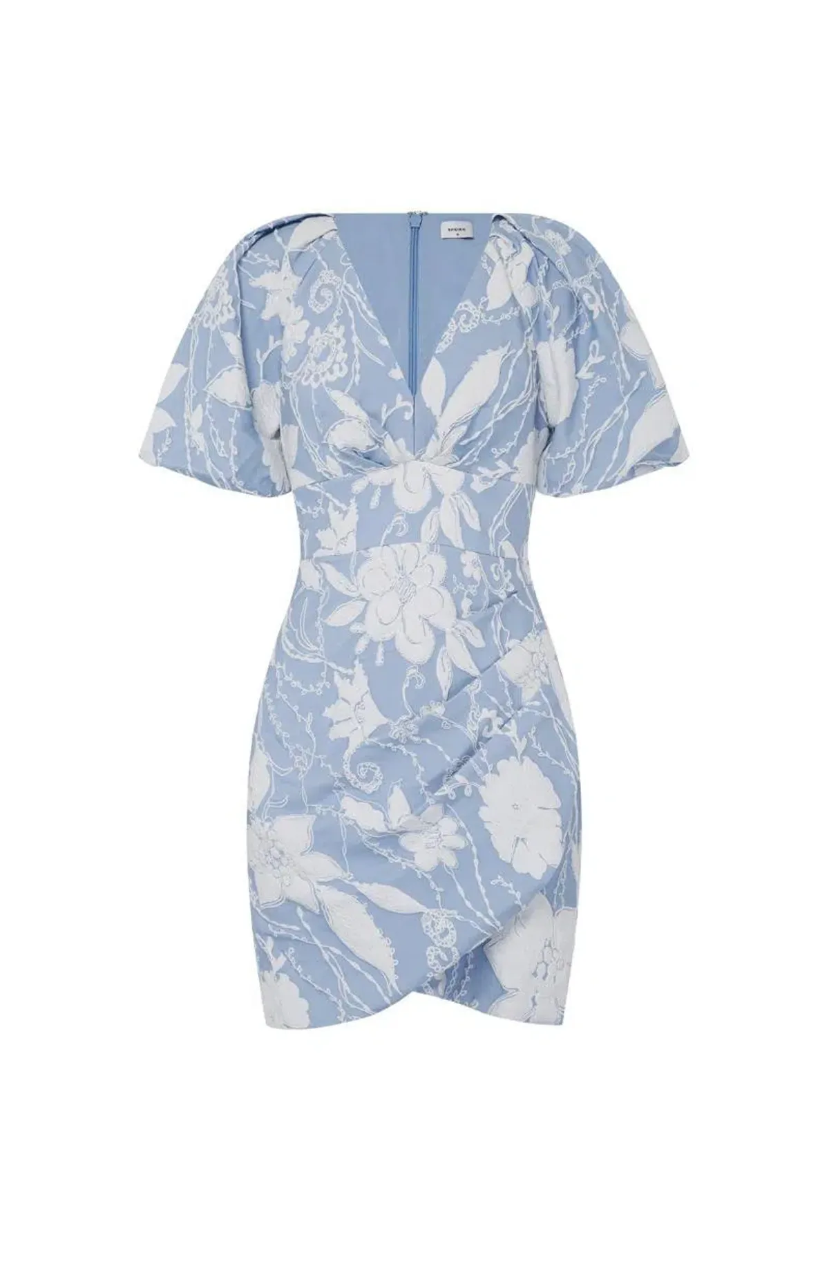 Sheike Heaven Sent Dress Blue Floral Size 14 - Image 3