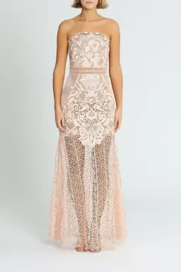 Grace and Hart Adele Gown Blush Size 6 for rent on The Volte - image 1