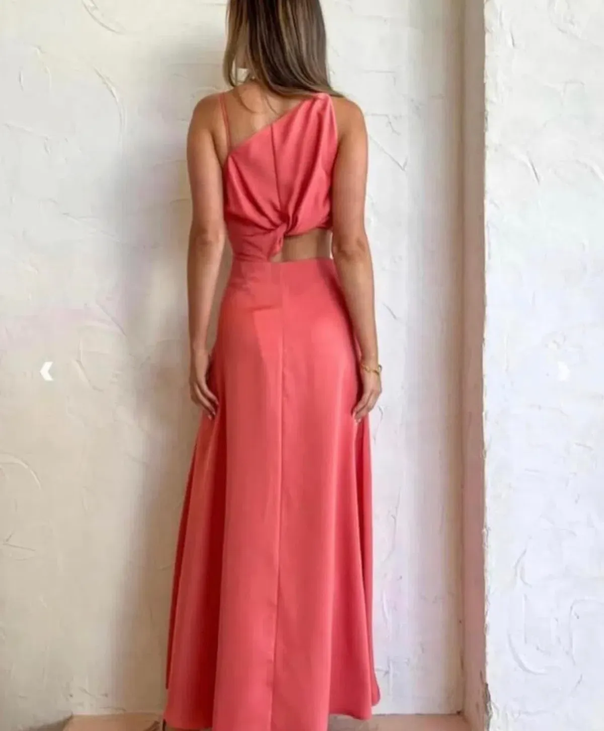 One Fell Swoop Essence Maxi Dress grapefruit Size 10 - Image 6