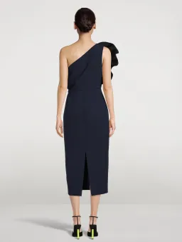 Rachel Gilbert Aurora Dress Navy Size 8 for rent on The Volte - image 2