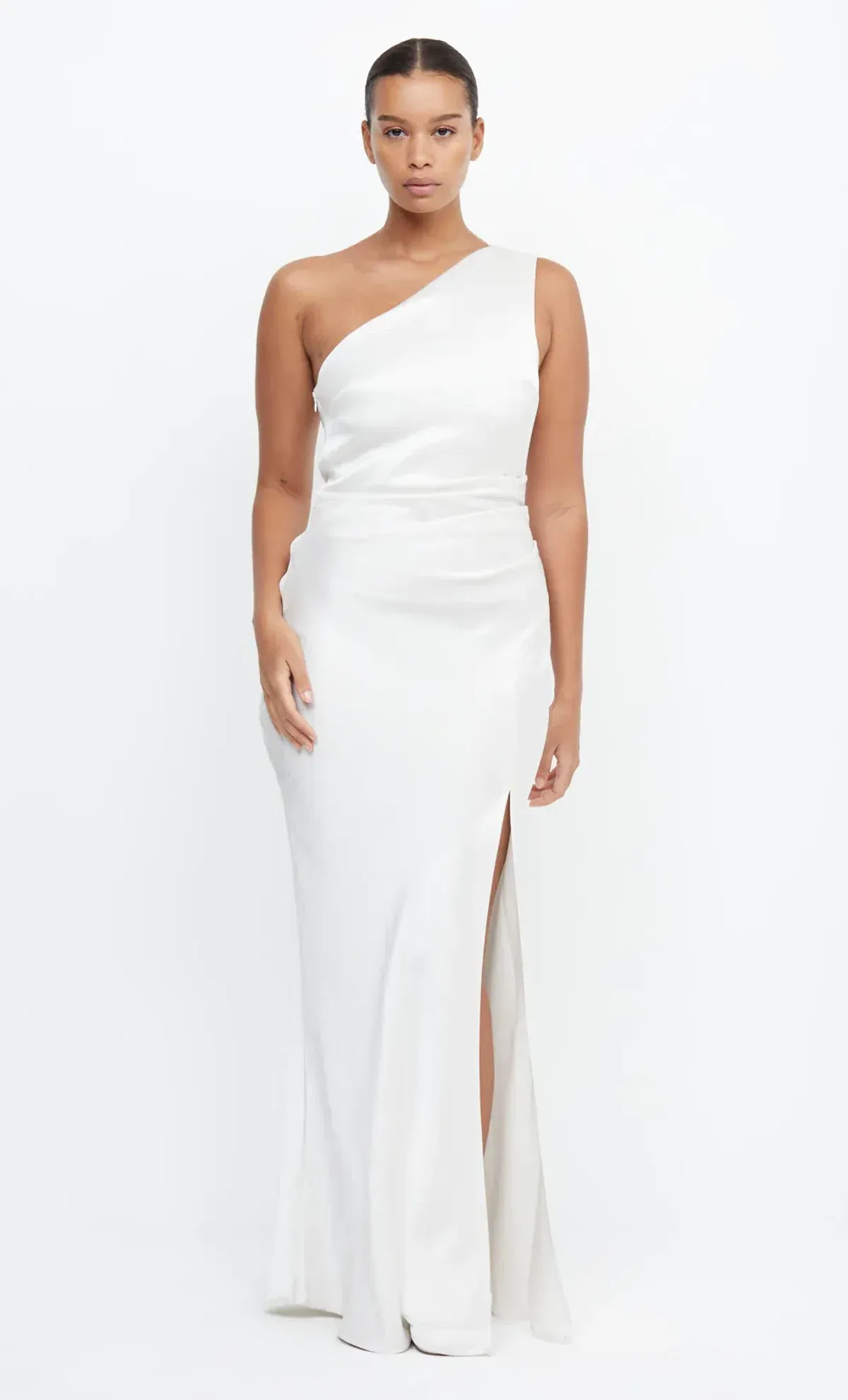 Bec & Bridge The Dreamer ASYM Maxi Dress Ivory Size XL / AU 14 - Image 2