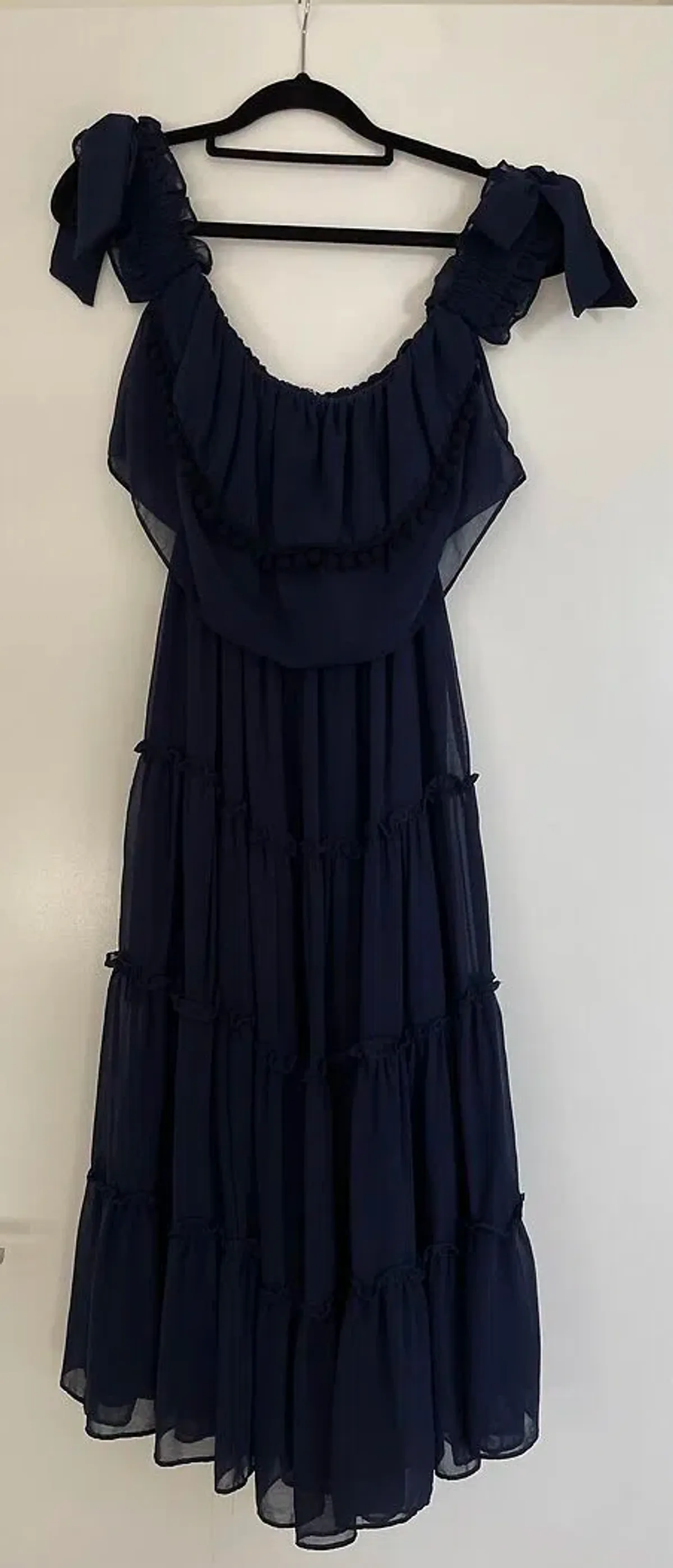 MISA Los Angeles Micaela Dress in Navy size XS - Image 3