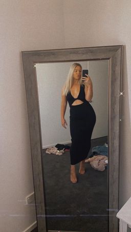 Bec & Bridge Sorbet Summer Midi Dress Black Size 12 for rent on The Volte - image 2