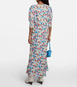 Rixo Zadie Floral Maxi Dress Size 12 for rent on The Volte - image 3