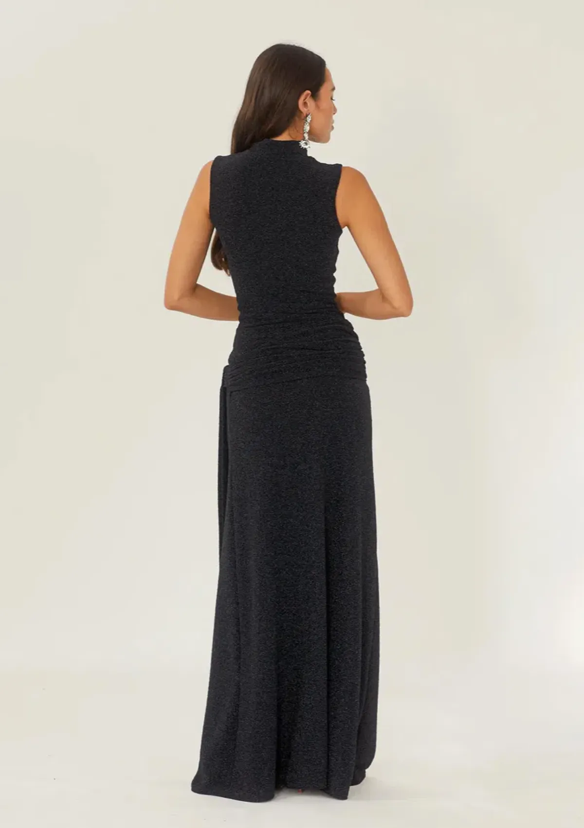 Arcina Ori Monica Dress Black Size S/AU 8 - Image 4
