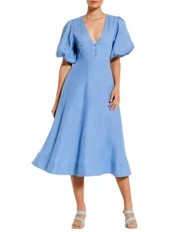 Bohemian Traders A-line Midi Dress Blue Size L/AU 14 for rent on The Volte - image 1