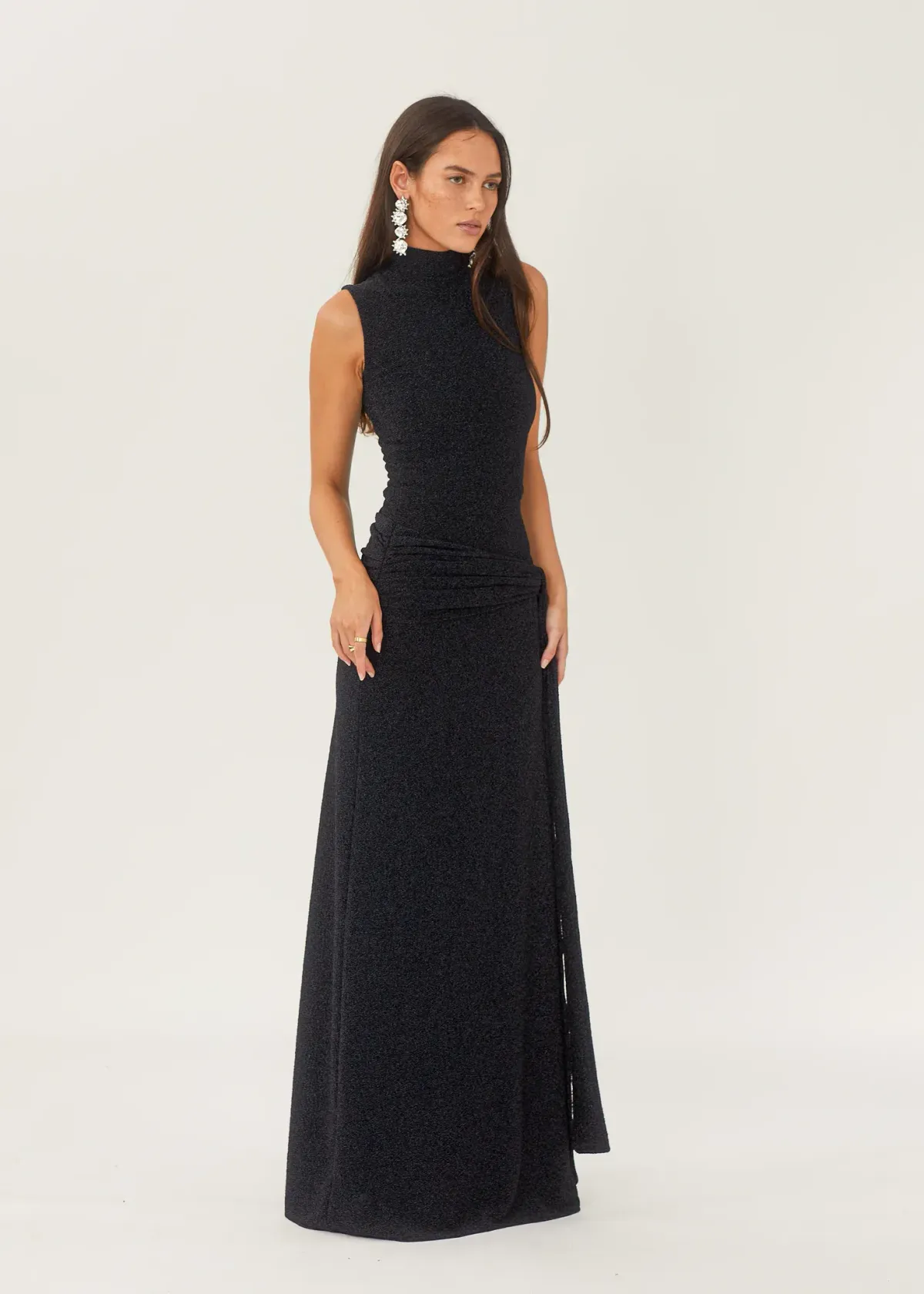 Arcina Ori Monica Dress Black Size M/AU 10 - Image 6