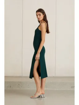 Bec & Bridge Valentine Dress in Green Size AU 10 for rent on The Volte - image 2