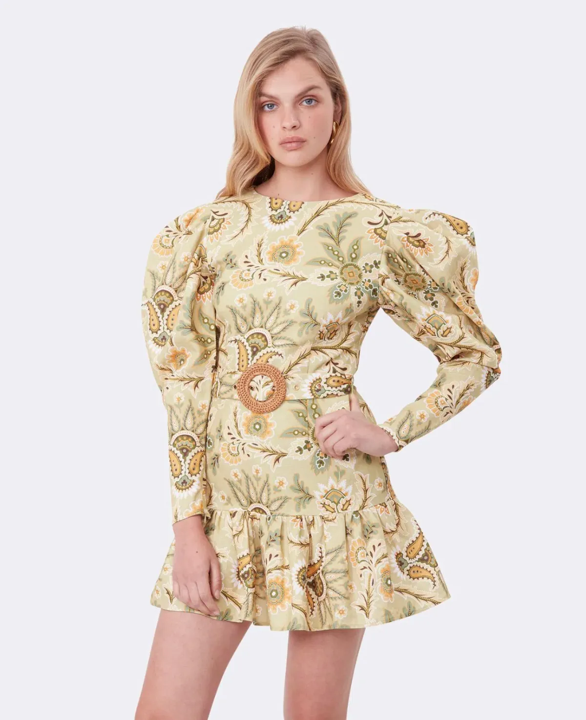 Torannce Edie All Day Dress Green/Print Size 12 - Image 2