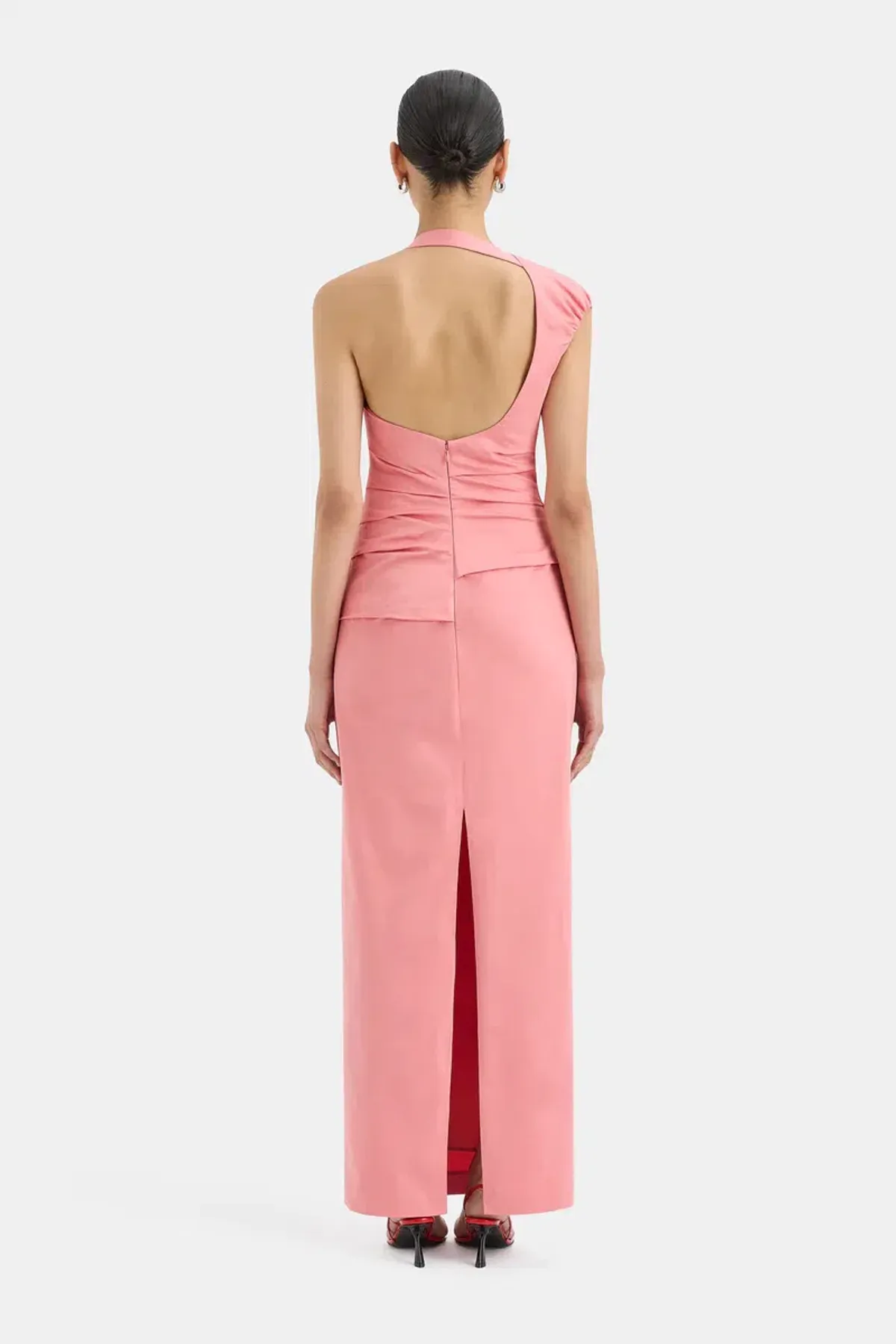 Sir the Label Giacomo Gathered Gown Pink Size 6 - Image 4