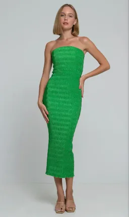 L’IDEE Aurore Gown Midi Sea Green Size 6 for rent on The Volte - image 1