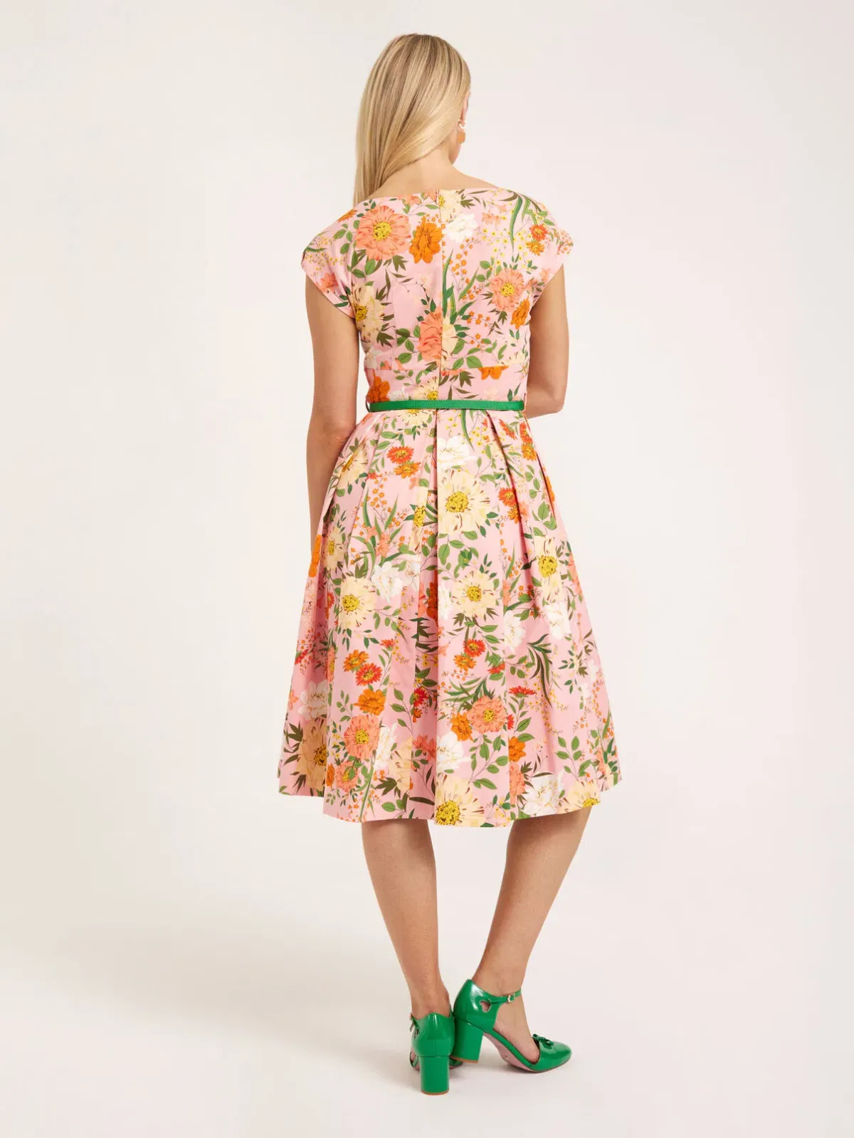Review Avant Gardens Dress Blush Floral Size AU 12 - Image 3