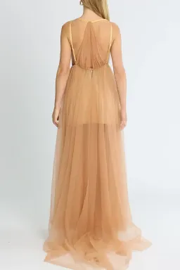 Lexi Amalie Dress Apricot Blush Size AU 8 for rent on The Volte - image 3