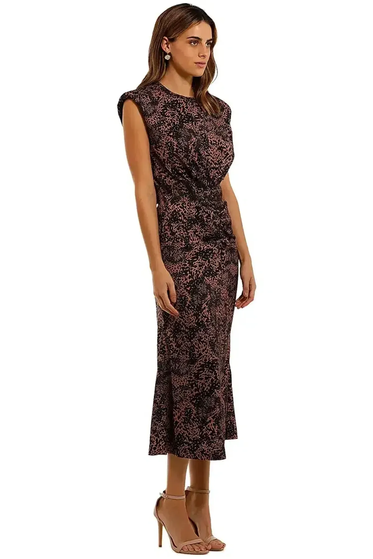 MISHA Carlina Dress Print Size 10 - Image 1