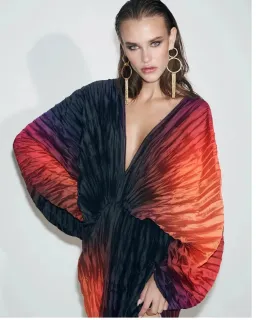 L’idee De Luxe Gown Fire Ombré Size 10  for rent on The Volte - image 5