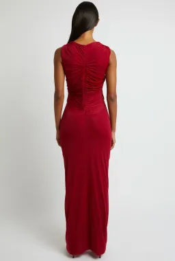 Christopher Esber Venus Tank Dress Cherry Size 8 for rent on The Volte - image 4