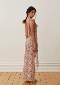 Arcina Ori Amelie Dress in Mauve/Floral  Size M/Au 10 for rent on The Volte - image 3