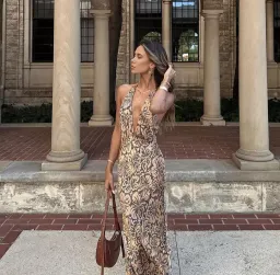 Bec & Bridge Samara Dress Print Size 6  for rent on The Volte - image 1