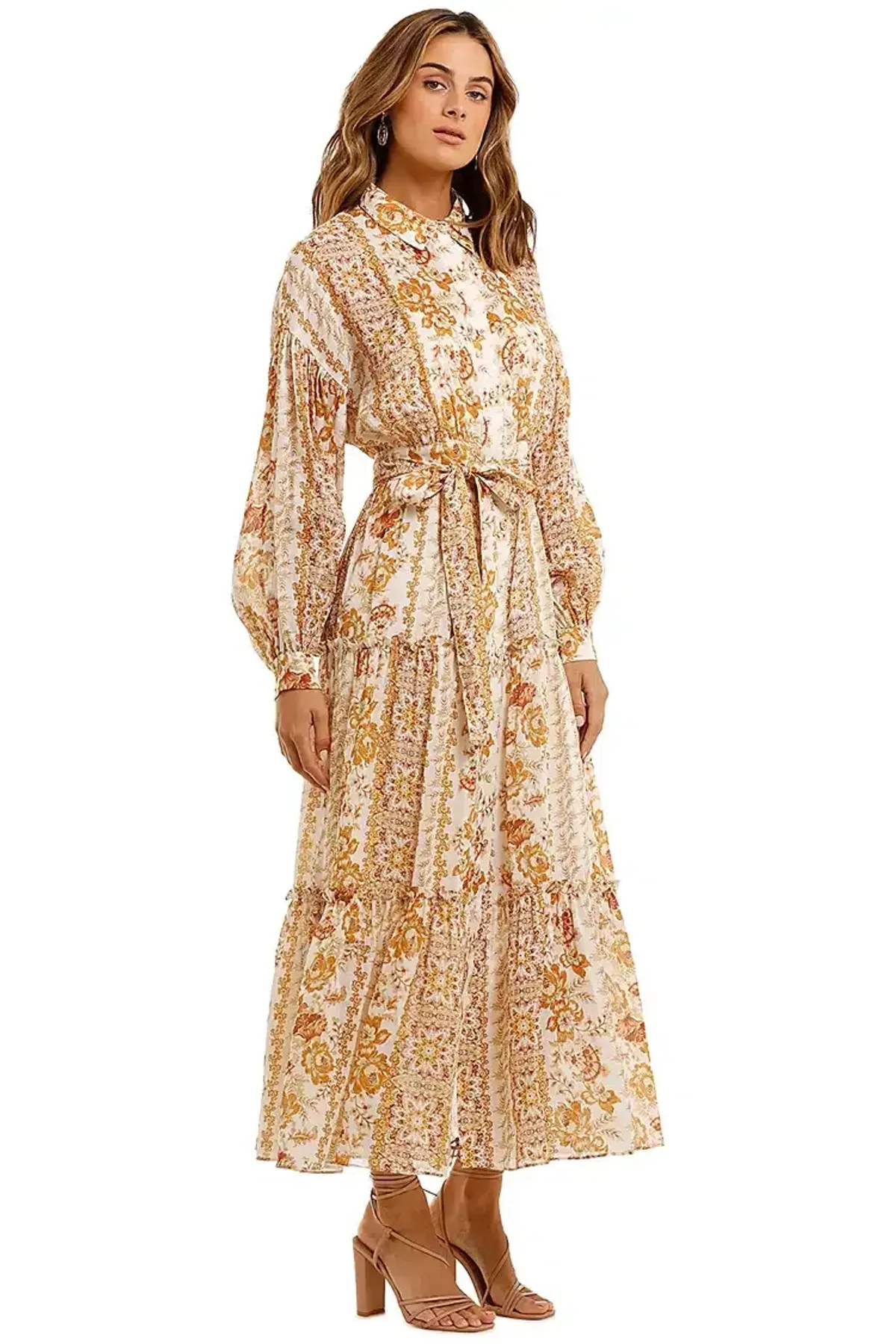 Ministry of Style Desert Daze Maxi Dress Multi Print Size 8 - Image 2