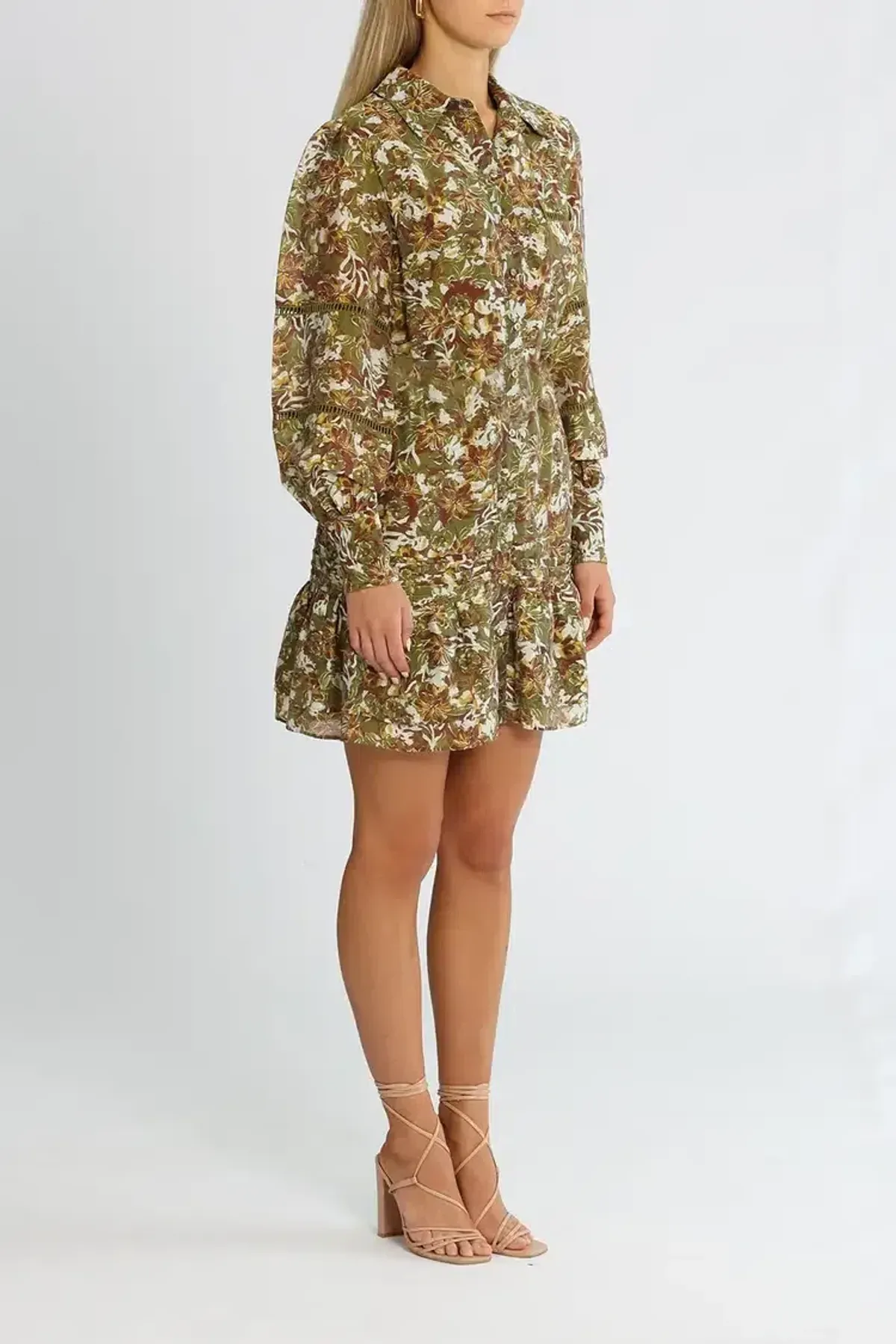 Ministry of Style Floral In Disguise Mini Dress Multi Print Size 8 - Image 2